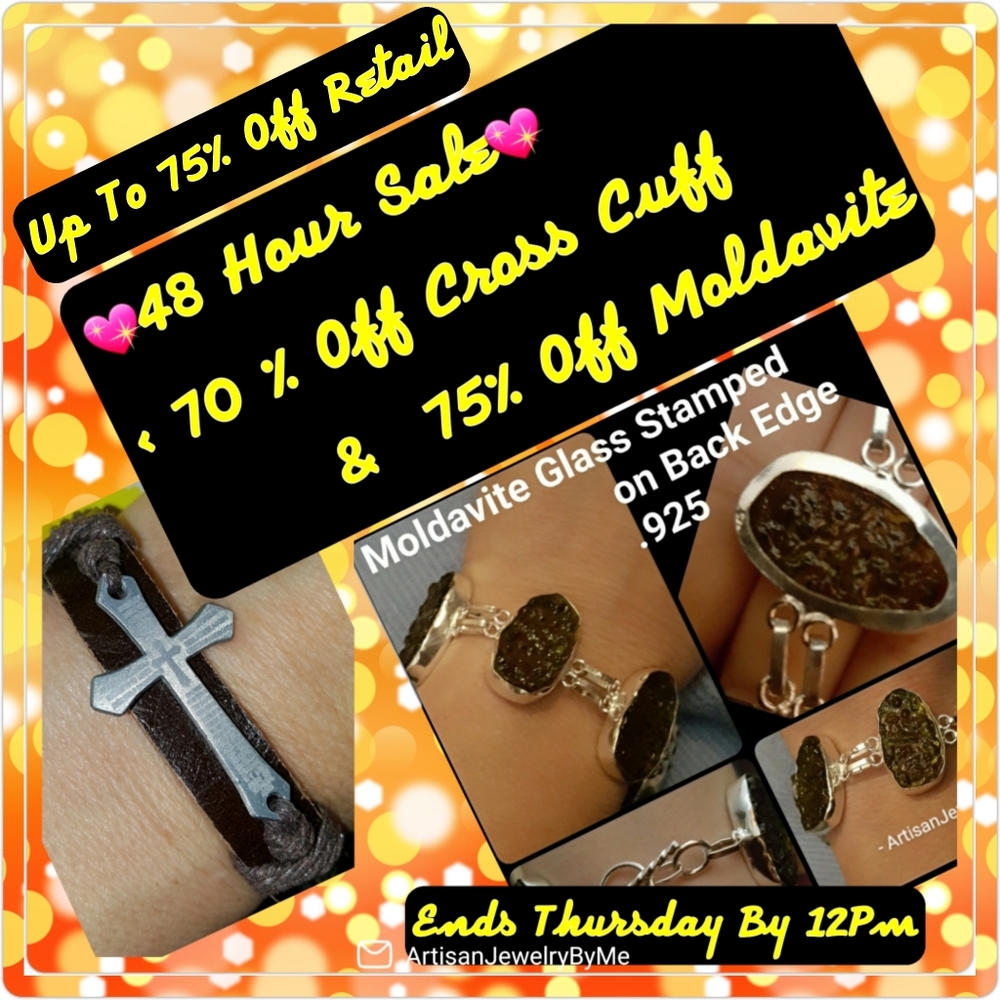 48Hour❣Sale❣70%&75% Off 2 Handmade Bracelet Items